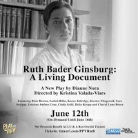 Quick Card VIP LIVE STREAMING- RUTH BADER GINSBURG:  A LIVING DOCUMENT 